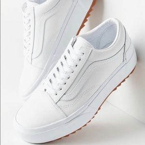 Vans Old Skool Leather Stacked NWOT Sneaker